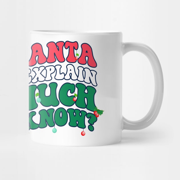 Dear Santa I Can Explain Funny Christmas Pajama Adults Kids by _So who go sayit_